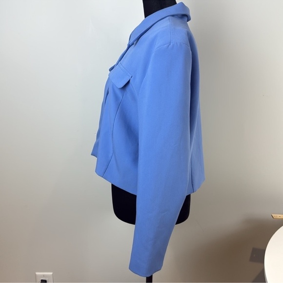 Autres Filles Blue Tailored Blazer with Structured Design - Picture 4 of 6